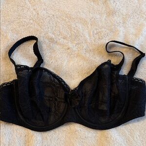 Elegant Black Lace Bra
